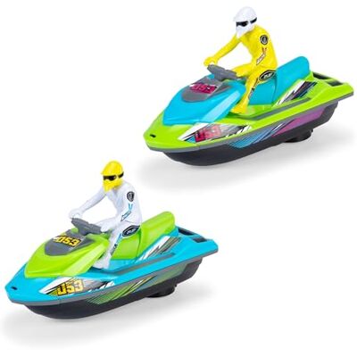 Dickie Toys Jetski Racer, selezione casuale tra 1 di 2 diversi jet ski Dickie Toys Jetski Racer, selezione casuale tra 1 di 2 diversi jet ski
