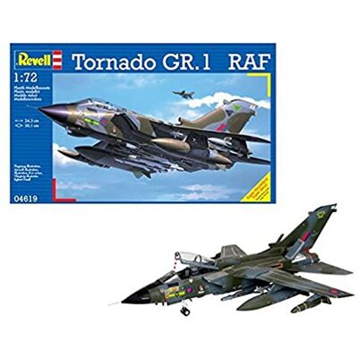 Revell 04619 Tornado GR. 1 RAF Kit di Modello in Plastica, Scala 1:72 Revell 04619 Tornado GR. 1 RAF Kit di Modello in Plastica, Scala 1:72