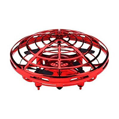 Amewi Mini UFO con comandi gestuali, Colore: Rosso Amewi Mini UFO con comandi gestuali, Colore: Rosso