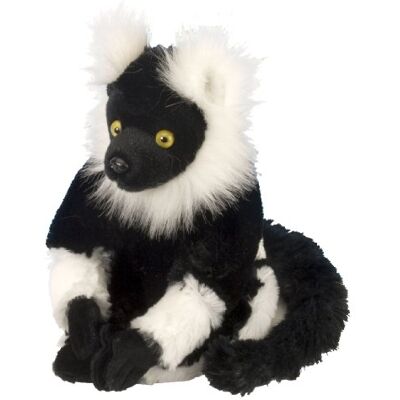 WILD REPUBLIC Cuddlekins Mini Lemure Ruffed in Bianco e Nero, Peluche di Animali, 20 cm, Peluche per Neonati, Peluche per Regalo di Compleanno Imbottitura Realizzata Partendo da Bottiglie Riciclate WILD REPUBLIC Cuddlekins Mini Lemure Ruffed in Bianco e Nero, Peluche di Animali, 20 cm, Peluche per Neonati, Peluche per Regalo di Compleanno Imbottitura Realizzata Partendo da Bottiglie Riciclate