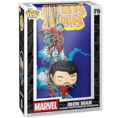 Funko Pop! Comic Cover: Marvel Iron Man '68- Figura in Vinile da Collezione Idea Regalo Merchandising Ufficiale Giocattoli per Bambini e Adulti Superheroes Fans Funko Pop! Comic Cover: Marvel Iron Man '68- Figura in Vinile da Collezione Idea Regalo Merchandising Ufficiale Giocattoli per Bambini e Adulti Superheroes Fans