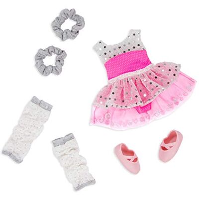 Glitter Girls I vortici della gioia Completo da ballerina “Twirls of Joy” cuori & stelle Abito da ballo, elastici per capelli, scarpe Bambola da 36 cm 3 anni + Glitter Girls I vortici della gioia Completo da ballerina “Twirls of Joy” cuori & stelle Abito da ballo, elastici per capelli, scarpe Bambola da 36 cm 3 anni +