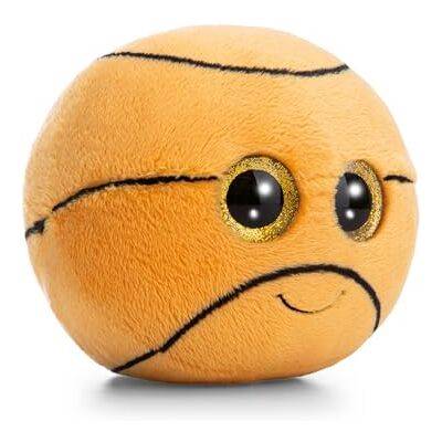 NICI Glubschis, Rob Morbido pallone da basket di peluche, per coccole e giochi, per bambini e adulti, fantastica idea regalo, 13 cm, arancione NICI Glubschis, Rob Morbido pallone da basket di peluche, per coccole e giochi, per bambini e adulti, fantastica idea regalo, 13 cm, arancione