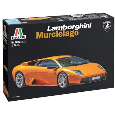 Italeri Lamborghini Murciélago, scala 1:24, Plastic Model Kit/Modello in plastica da montare Italeri Lamborghini Murciélago, scala 1:24, Plastic Model Kit/Modello in plastica da montare