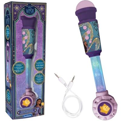 Lexibook , Microfono Luminoso Disney Wish per Bambini, Giocattolo Musicale, Altoparlante Incorporato, Effetti Luminosi, Presa Aux-in, Viola, Lexibook , Microfono Luminoso Disney Wish per Bambini, Giocattolo Musicale, Altoparlante Incorporato, Effetti Luminosi, Presa Aux-in, Viola,