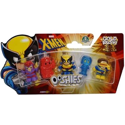 Giochi Preziosi Ooshies X-Men Confezione da 5 accessori per matite, per bambini, accessori per la scuola, regali per ragazzi e ragazze dai 5 anni in su Giochi Preziosi Ooshies X-Men Confezione da 5 accessori per matite, per bambini, accessori per la scuola, regali per ragazzi e ragazze dai 5 anni in su
