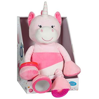 Gipsy Unicorno Peluche, , Bianco/Rosa, 25 cm Gipsy Unicorno Peluche, , Bianco/Rosa, 25 cm