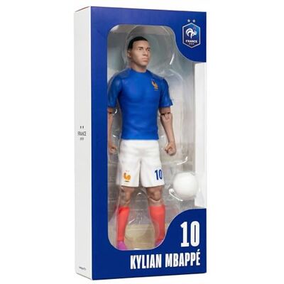Megableu Figura FFF Killian Mbappé # 10-20 cm Grande figura realistica e articolata 10 punti Licenza ufficiale della squadra francese Giocattolo calcio con palloncino Idea regalo Fan Blus Megableu Figura FFF Killian Mbappé # 10-20 cm Grande figura realistica e articolata 10 punti Licenza ufficiale della squadra francese Giocattolo calcio con palloncino Idea regalo Fan Blus