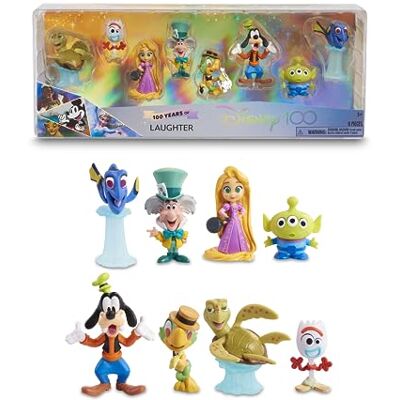 Famosa Disney 100 – Pack Laughter, giocattolo da collezione con personaggi Disney, include 8 figure diverse, licenza 100% ufficiale del prodotto, 12 da collezionare, 3 anni, () Famosa Disney 100 – Pack Laughter, giocattolo da collezione con personaggi Disney, include 8 figure diverse, licenza 100% ufficiale del prodotto, 12 da collezionare, 3 anni, ()