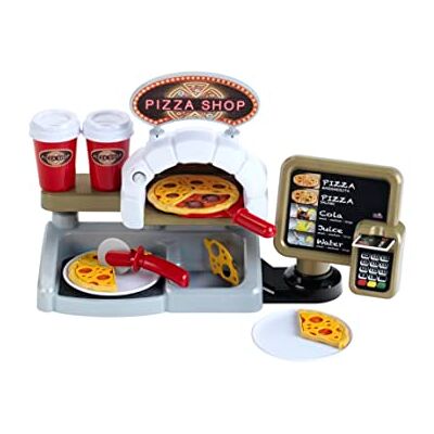 Theo Klein Pizzeria I Include Parti per farcire la Pizza e Tanti Accessori per Negozio I Carta di Credito e Lettore EC con Suono I Giocattoli per Bambini dai 3 Anni in su Theo Klein Pizzeria I Include Parti per farcire la Pizza e Tanti Accessori per Negozio I Carta di Credito e Lettore EC con Suono I Giocattoli per Bambini dai 3 Anni in su