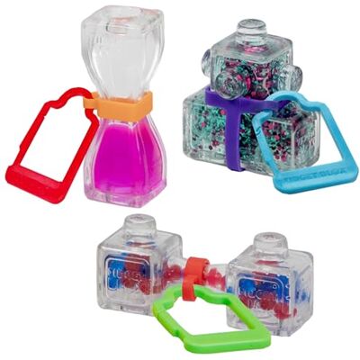 Goliath Fidget Blox Confezione da 3 con clip per zaino Giocattoli Sensoriali Antistress Materiale Gommoso Esperienza Tattile Sonora e Uditiva Goliath Fidget Blox Confezione da 3 con clip per zaino Giocattoli Sensoriali Antistress Materiale Gommoso Esperienza Tattile Sonora e Uditiva