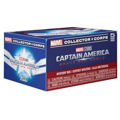 Funko Marvel Collector Corp Subscription Box: Captain America: Brave New World XL Funko Marvel Collector Corp Subscription Box: Captain America: Brave New World XL