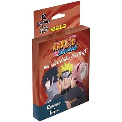 Panini Carte à collectionner Naruto Shippuden 2 blister 12+1 pochettes Panini Carte à collectionner Naruto Shippuden 2 blister 12+1 pochettes