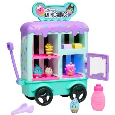 Just Play Set di gioco Disney Munchlings Ice Cream Cart, 13 pezzi, personaggi collezionabili da 2,5 cm, giocattoli per bambini dai 3 anni Just Play Set di gioco Disney Munchlings Ice Cream Cart, 13 pezzi, personaggi collezionabili da 2,5 cm, giocattoli per bambini dai 3 anni