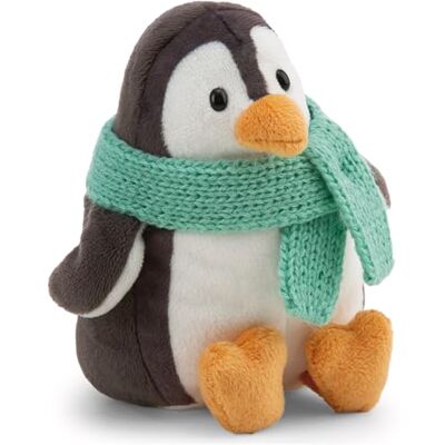 NICI Peluche Pinguino con Sciarpa 12 cm Morbido e Tenero, Idea Regalo NICI Peluche Pinguino con Sciarpa 12 cm Morbido e Tenero, Idea Regalo