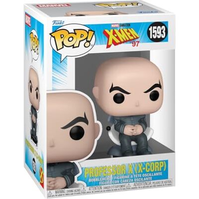 Funko POP! Marvel: X-Men '97 Professor X Figura in vinile da collezione Idea regalo Prodotto ufficiale Giocattoli per bambini e adulti Modello di figura per collezionisti ed esposizione Funko POP! Marvel: X-Men '97 Professor X Figura in vinile da collezione Idea regalo Prodotto ufficiale Giocattoli per bambini e adulti Modello di figura per collezionisti ed esposizione