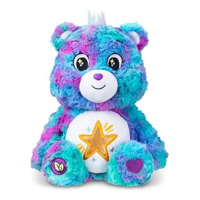 Care Bears Medium Plush Good Wishes Bear Collector Edition Esclusiva Amazon, Peluche Morbido e Coccoloso, Perfetto per Collezionisti e Bambini, Peluche Ultra Morbido da 35 cm Care Bears Medium Plush Good Wishes Bear Collector Edition Esclusiva Amazon, Peluche Morbido e Coccoloso, Perfetto per Collezionisti e Bambini, Peluche Ultra Morbido da 35 cm