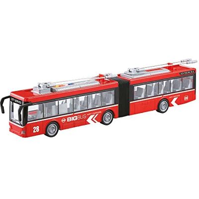 Tachan CJT AUTOBUS Doppia LUZ-Suono Heroes City 1:16 Giocattoli, Multicolore () Tachan CJT AUTOBUS Doppia LUZ-Suono Heroes City 1:16 Giocattoli, Multicolore ()