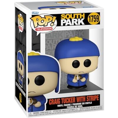 Funko POP! Television: South Park Craig Tucker Figura in vinile da collezione Idea regalo Prodotto ufficiale Giocattoli per bambini e adulti Modello di figura per collezionisti Funko POP! Television: South Park Craig Tucker Figura in vinile da collezione Idea regalo Prodotto ufficiale Giocattoli per bambini e adulti Modello di figura per collezionisti