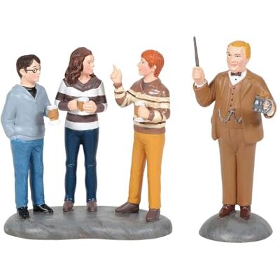 Department 56 Harry Potter Village Figurina Professor Slughorn e suoi Studenti Department 56 Harry Potter Village Figurina Professor Slughorn e suoi Studenti