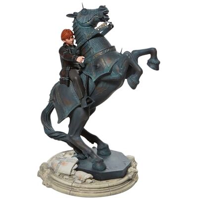 Enesco Harry Potter Ron on a Chess Horse Masterpiece Figurine Unisex Personaggi da collezione Standard Enesco Harry Potter Ron on a Chess Horse Masterpiece Figurine Unisex Personaggi da collezione Standard