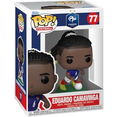 Funko POP! Football: France Eduardo Camavinga Figura in vinile da collezione Idea regalo Prodotto ufficiale Giocattoli per bambini e adulti Modello di figura per collezionisti Funko POP! Football: France Eduardo Camavinga Figura in vinile da collezione Idea regalo Prodotto ufficiale Giocattoli per bambini e adulti Modello di figura per collezionisti