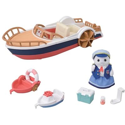 SYLVANIAN FAMILIES La barca della Foca Marinaio SYLVANIAN FAMILIES La barca della Foca Marinaio