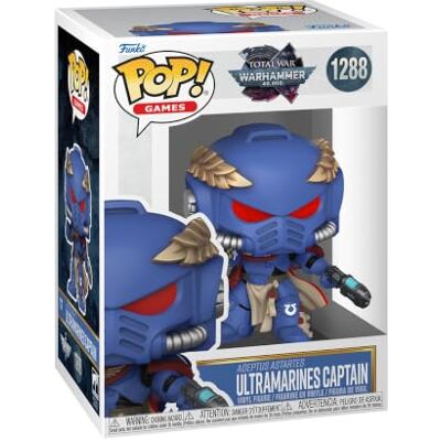 Funko POP! Games: Warhammer Captain Justian Figura in vinile da collezione Idea regalo Prodotto ufficiale Giocattoli per bambini e adulti Modello di figura per collezionisti Funko POP! Games: Warhammer Captain Justian Figura in vinile da collezione Idea regalo Prodotto ufficiale Giocattoli per bambini e adulti Modello di figura per collezionisti