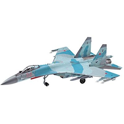 Hasegawa E44 Su-27, Su-35s 1/72 su 35S Flanker, Blu, Grigio, S Hasegawa E44 Su-27, Su-35s 1/72 su 35S Flanker, Blu, Grigio, S