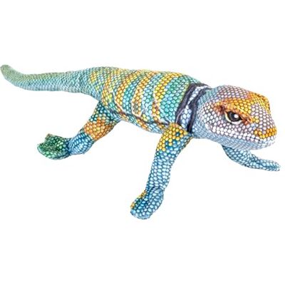WILD REPUBLIC Coilkins Lucertola dal collare, Peluche, 30 cm, Riempito con bottiglie d'acqua riciclate WILD REPUBLIC Coilkins Lucertola dal collare, Peluche, 30 cm, Riempito con bottiglie d'acqua riciclate