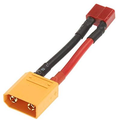 ARRMA AR390195 XT90 a t-Plug Adattatore di Ricarica Piombo Nero R/C Auto Parte ARRMA AR390195 XT90 a t-Plug Adattatore di Ricarica Piombo Nero R/C Auto Parte