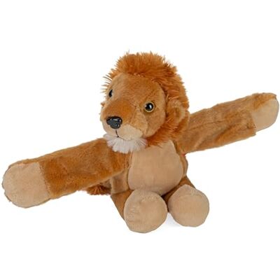 WILD REPUBLIC Huggers Lion, Peluche, 20 cm, Bracciale Slap, Giocattolo di Peluche, Imbottitura da Bottiglie d’Acqua Riciclate WILD REPUBLIC Huggers Lion, Peluche, 20 cm, Bracciale Slap, Giocattolo di Peluche, Imbottitura da Bottiglie d’Acqua Riciclate