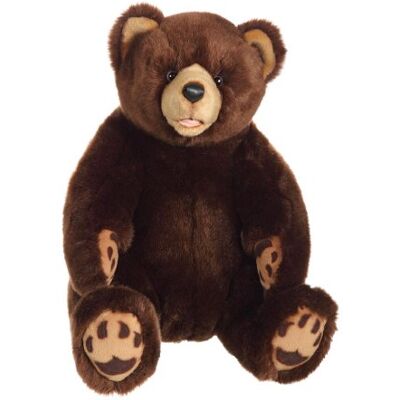 Gipsy 070 092 Peluche Grizzly Bear Sitting 42 cm Marrone Gipsy 070 092 Peluche Grizzly Bear Sitting 42 cm Marrone