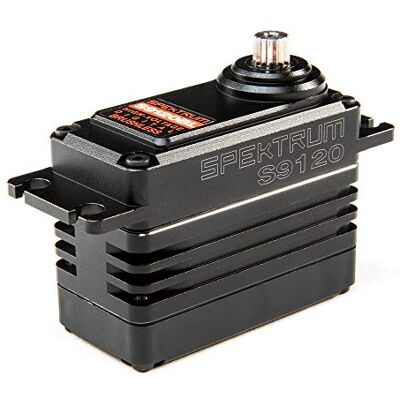 Spektrum S9120BL 1/5 Digital HV Alta Coppia di Coppia in Metallo Spazzolato interfaccia del Cambio servo, Spektrum S9120BL 1/5 Digital HV Alta Coppia di Coppia in Metallo Spazzolato interfaccia del Cambio servo,