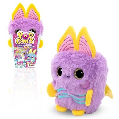 CRAZE Pop Cones Twisty Peluche sorpresa in scatola di popcorn con grandi occhi, profumato, braccialetto BFF e opuscolo da collezione CRAZE Pop Cones Twisty Peluche sorpresa in scatola di popcorn con grandi occhi, profumato, braccialetto BFF e opuscolo da collezione