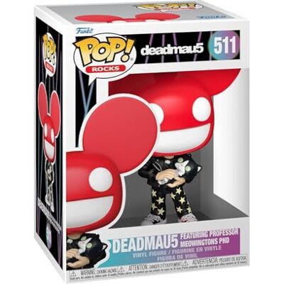 Funko POP! Rocks: Deadmau5 Deadmau5 with Cat Figura in vinile da collezione Idea regalo Prodotto ufficiale Giocattoli per bambini e adulti Modello di figura per collezionisti Funko POP! Rocks: Deadmau5 Deadmau5 with Cat Figura in vinile da collezione Idea regalo Prodotto ufficiale Giocattoli per bambini e adulti Modello di figura per collezionisti