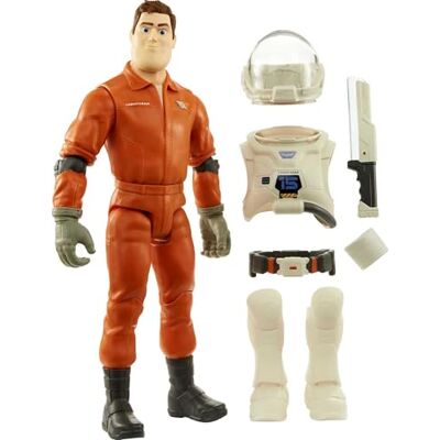 Mattel Disney Pixar Lightyear Space Ranger Gear XL-01 Buzz Lightyear con accessori, Giocattolo per Bambini 4+ Anni, Mattel Disney Pixar Lightyear Space Ranger Gear XL-01 Buzz Lightyear con accessori, Giocattolo per Bambini 4+ Anni,