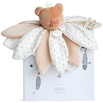 Doudou et Compagnie DC3549 ATTRAP-Dream – Bear Pet Doudou, beige, tinta unita Doudou et Compagnie DC3549 ATTRAP-Dream – Bear Pet Doudou, beige, tinta unita