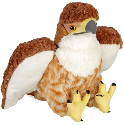 WILD REPUBLIC Cuddlekins Falco Della Coda Rossa, Peluche Di Animali, 30 cm, Peluche Per Neonati, Peluche Per Regalo Di Compleanno Imbottitura Realizzata Partendo Da Bottiglie Riciclate WILD REPUBLIC Cuddlekins Falco Della Coda Rossa, Peluche Di Animali, 30 cm, Peluche Per Neonati, Peluche Per Regalo Di Compleanno Imbottitura Realizzata Partendo Da Bottiglie Riciclate