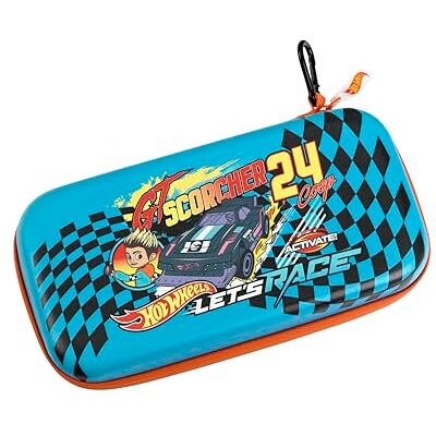 Theo Klein Astuccio Hot Wheels Let's Race, Borsa Cool per Penne e macchinine con Design da Corsa, Idrorepellente, Giocattolo per Bambini dai 3 Anni in su Theo Klein Astuccio Hot Wheels Let's Race, Borsa Cool per Penne e macchinine con Design da Corsa, Idrorepellente, Giocattolo per Bambini dai 3 Anni in su