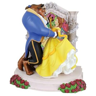 Enesco Disney Showcase Beauty And The Beast Couple Light Up Statue Enesco Disney Showcase Beauty And The Beast Couple Light Up Statue