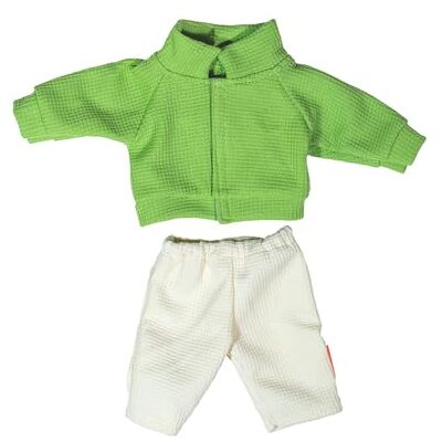 Miniland Vestiti per Bambola da 32 cm, Accessorio di Abbigliamento per Bambole, Giacca e Pantaloni Mezza Stagione Miniland Vestiti per Bambola da 32 cm, Accessorio di Abbigliamento per Bambole, Giacca e Pantaloni Mezza Stagione