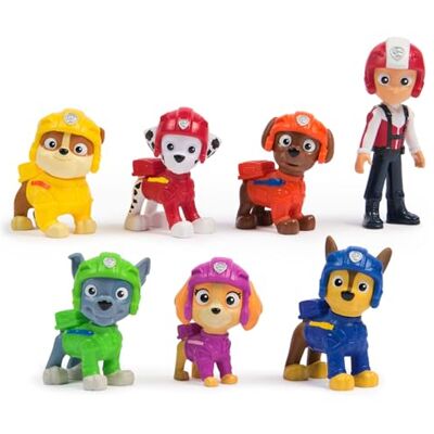 Paw Patrol Air Rescue, Confezione Regalo con Personaggi, 7 Cuccioli collezionabili, Giocattoli per Bambini e Bambine dai 3 Anni in su Paw Patrol Air Rescue, Confezione Regalo con Personaggi, 7 Cuccioli collezionabili, Giocattoli per Bambini e Bambine dai 3 Anni in su