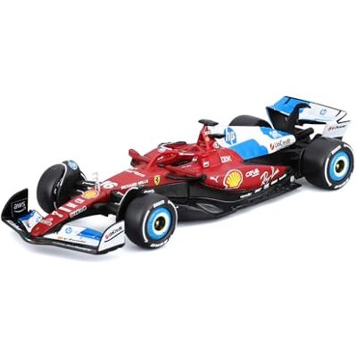 Burago B Ferrari SF-25 Livrea Miami #16 Charles Leclerc, Modellino Auto Diecast Scala 1:43, Replica Monoposto F1 GP Miami, Livrea Ufficiale Ferrari, Veicolo da Collezione, Età Consigliata 3+ Anni Burago B Ferrari SF-25 Livrea Miami #16 Charles Leclerc, Modellino Auto Diecast Scala 1:43, Replica Monoposto F1 GP Miami, Livrea Ufficiale Ferrari, Veicolo da Collezione, Età Consigliata 3+ Anni