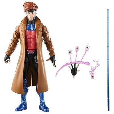 Marvel Hasbro Legends Series, Gambit, Ispirato alla Serie X-Men '97", Action Figure Legends da 15 cm Marvel Hasbro Legends Series, Gambit, Ispirato alla Serie X-Men '97", Action Figure Legends da 15 cm