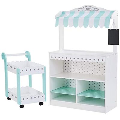 Teamson Kids My Dream Panetteria dessert stand Bianco/benzina Teamson Kids My Dream Panetteria dessert stand Bianco/benzina