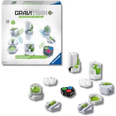 Ravensburger GraviTrax Power Extension Interaction: Attiva elementi a distanza, Accessorio pista biglie, Gioco STEM 8+ anni e adulti, Non giocabile da solo, Compatibile con tutti i GraviTrax Ravensburger GraviTrax Power Extension Interaction: Attiva elementi a distanza, Accessorio pista biglie, Gioco STEM 8+ anni e adulti, Non giocabile da solo, Compatibile con tutti i GraviTrax