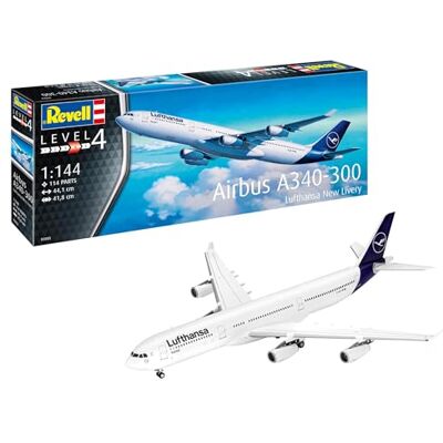 Revell Airbus A340-300 "Lufthansa" nuova livrea Revell Airbus A340-300 "Lufthansa" nuova livrea