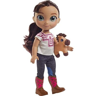 Mattel Spirit -Bambola Lucky in Outfit di Jeans con Peluche di Spirit e Accessori, Giocattolo per Bambini 3+ Anni, Mattel Spirit -Bambola Lucky in Outfit di Jeans con Peluche di Spirit e Accessori, Giocattolo per Bambini 3+ Anni,