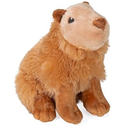WILD REPUBLIC Cuddlekins Eco Mini Capibara, Peluche, 20 cm, Giocattolo di Peluche, Imbottitura da bottiglie d’acqua riciclate WILD REPUBLIC Cuddlekins Eco Mini Capibara, Peluche, 20 cm, Giocattolo di Peluche, Imbottitura da bottiglie d’acqua riciclate